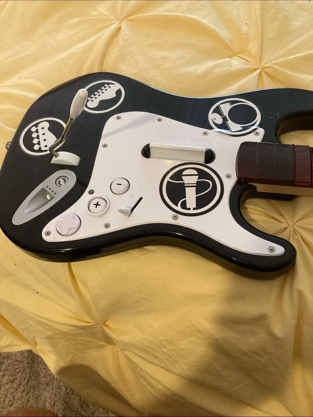 Fender Stratocaster Natural Wood Headstock with Silver Tuners